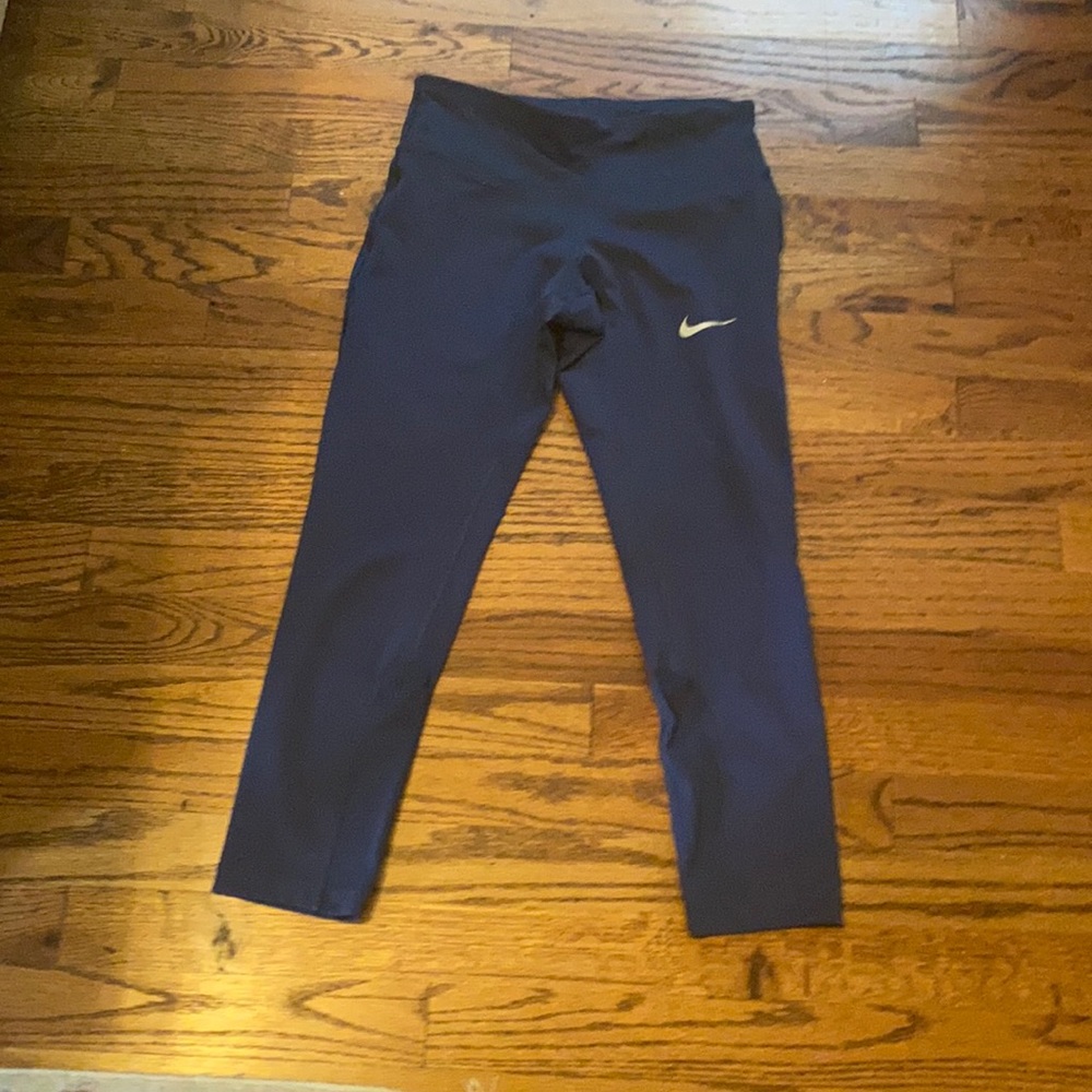 Nike running leggings navy